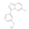 1,2,4-Triazolo[4,3-b]pyridazine, 6-chloro-3-(3-methoxyphenyl)-