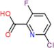 2-pyridinecarboxylic acid, 6-chloro-3-fluoro-