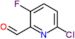 6-Chloro-3-fluoro-2-pyridinecarboxaldehyde