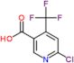 6-chloro-4-(trifluoromethyl)pyridine-3-carboxylic acid