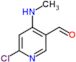 6-chloro-4-(methylamino)pyridine-3-carbaldehyde