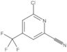 6-Chloro-4-(trifluoromethyl)-2-pyridinecarbonitrile