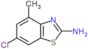 6-chloro-4-methyl-1,3-benzothiazol-2-amine