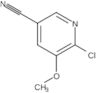 6-Chloro-5-methoxy-3-pyridinecarbonitrile