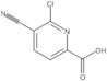 6-Chloro-5-cyano-2-pyridinecarboxylic acid
