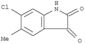 1H-Indole-2,3-dione,6-chloro-5-methyl-