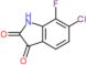 6-Chloro-7-fluoro-1H-indole-2,3-dione