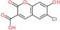 6-chloro-7-hydroxy-2-oxo-2H-chromene-3-carboxylic acid