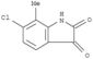 1H-Indole-2,3-dione,6-chloro-7-methyl-