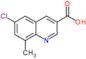 6-chloro-8-methyl-quinoline-3-carboxylic acid