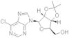 6-Chloropurine-9-(2,3-isopropylidene)-b-d-ribfuraniside