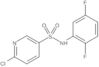 6-Chloro-N-(2,5-difluorophenyl)-3-pyridinesulfonamide