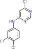 6-chloro-N-(3,4-dichlorophenyl)pyrimidin-4-amine