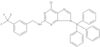 6-Chloro-N-[[3-(trifluorométhyl)phényl]méthyl]-9-(triphenylméthyl)-9H-purine-2-amine