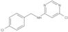 6-Chloro-N-[(4-chlorophenyl)methyl]-4-pyrimidinamine