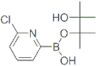 2-Chloro-6-(4,4,5,5-tetramethyl-1,3,2-dioxaborolan-2-yl)pyridine