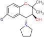 (3S,4R)-3-hydroxy-2,2-dimethyl-4-pyrrolidin-1-yl-chromane-6-carbonitrile