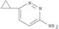 3-Pyridazinamine,6-cyclopropyl-