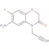 2H-1,4-Benzoxazin-3(4H)-one, 6-amino-7-fluoro-4-(2-propynyl)-