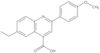 6-Ethyl-2-(4-methoxyphenyl)-4-quinolinecarboxylic acid