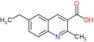 6-ethyl-2-methylquinoline-3-carboxylic acid