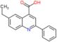 6-ethyl-2-phenylquinoline-4-carboxylic acid