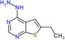 6-ethyl-4-hydrazinylthieno[2,3-d]pyrimidine