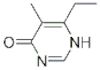 4(1H)-Pyrimidinone, 6-ethyl-5-methyl- (9CI)