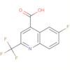 4-Quinolinecarboxylic acid, 6-fluoro-2-(trifluoromethyl)-