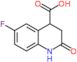 6-fluoro-2-oxo-3,4-dihydro-1H-quinoline-4-carboxylic acid