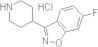 6-Fluoro-3-(4-piperidinyl)-1,2-benzisoxazole hydrochloride