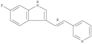 1H-Indole,6-fluoro-3-[(1E)-2-(3-pyridinyl)ethenyl]-
