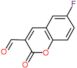 6-fluoro-2-oxo-chromene-3-carbaldehyde