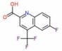 2-Quinolinecarboxylic acid, 6-fluoro-4-(trifluoromethyl)-