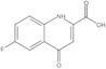 Ácido 6-fluoro-1,4-diidro-4-oxo-2-quinolinecarboxílico