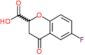 acide 6-fluoro-4-oxo-3,4-dihydro-2H-chromène-2-carboxylique