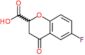6-fluoro-4-oxo-3,4-dihydro-2H-chromene-2-carboxylic acid