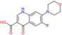 6-fluoro-7-morpholin-4-yl-4-oxo-1,4-dihydroquinoline-3-carboxylic acid