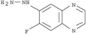 Quinoxaline,6-fluoro-7-hydrazinyl-