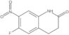 6-Fluoro-3,4-dihydro-7-nitro-2(1H)-quinolinone