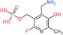 [4-(aminomethyl)-2-fluoro-5-hydroxy-6-methylpyridin-3-yl]methyl dihydrogen phosphate