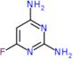 6-fluoropyrimidine-2,4-diamine