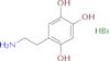 1,2,4-Benzenetriol, 5-(2-aminoethyl)-, hydrobromide (1:1)