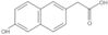 6-Hydroxy-2-naphthaleneacetic acid