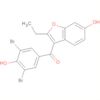 Methanone,(3,5-dibromo-4-hydroxyphenyl)(2-ethyl-6-hydroxy-3-benzofuranyl)-