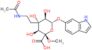 (2S,3S,4R,5R,6R)-4-[2-(acetylamino)ethyl]-3,4,5-trihydroxy-6-(1H-indol-6-yloxy)-2-methoxytetrahydro-2H-pyran-2-carboxylic acid (non-preferred name)