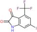 6-iodo-4-(trifluoromethyl)-1H-indole-2,3-dione