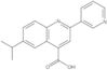 6-(1-Methylethyl)-2-(3-pyridinyl)-4-quinolinecarboxylic acid