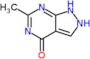 6-methyl-1,2-dihydro-4H-pyrazolo[3,4-d]pyrimidin-4-one