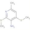 3-Pyridinamine, 6-methyl-2,4-bis(methylthio)-